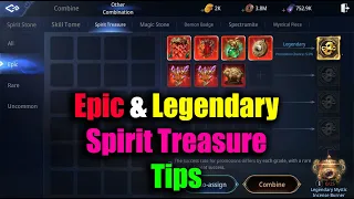 MIR4 Epic & Legendry Spirit Treasure Tips