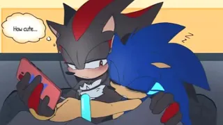 Sonadow's cute night (Sonic Comic Dub)