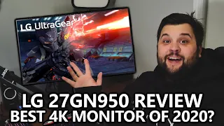 LG 27GN950 Review - The Best 4k Gaming Monitor of 2020? 144Hz 1ms IPS LG UltraGear Display Showcase