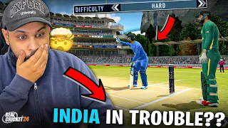 CAN I SAVE TEAM INDIA IN Real Cricket 24 (RC24)❓