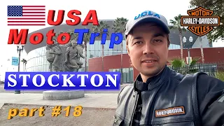 USA MotoTrip - городок Stockton из байкерского сериала "Сыны Анархии" (Part #18)