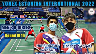 Nurfirdaus Azman-Jimmy Wong Def RUS🇷🇺 Petr Borovikov-Evgeny Chertilin - Estonian International 2022