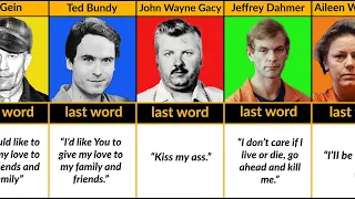 Serial Killers Last Words
