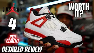 JORDAN 4 RED CEMENT DETAILED REVIEW