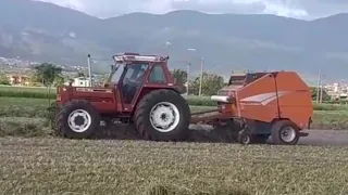 SOUND ON 🔊🔊 | FIATAGRI 100-90 | Gallignani GA CR32 *Pressatura medica tutta all'ITALIANA*