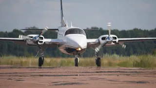 The plane I dreamt of. Piper Aerostar 700 Test-Flight