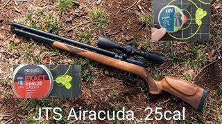 JTS airacuda .25cal out of the box.