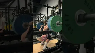 4 REP MAX (365 LBS INTENSE) #fitness #gainz #squat #viral