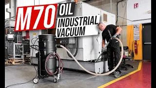 M70 OIL: Industrial Vacuum for oil and chips | Depureco Industrial Vacuums