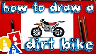 How To Draw A Dirt Bike