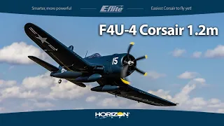 E-flite F4U-4 Corsair 1.2m - Smarter, more powerful and easier to fly!