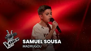 Samuel Sousa - "Madrugou" | Blind Auditions | The Voice Kids Portugal 2024