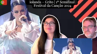 iolanda – Grito | 1ª Semifinal | Festival da Canção 2024 | 🇩🇰REACTION