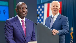 KENYA'S PRIDE! Listen to President Ruto's remarks during a Joint Press conference with Joe Biden!!