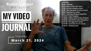 First Days in Kuala Lumpur; YouTube Stories; Tech Tales; Pop Culture (BTS Mar 21, 2024)