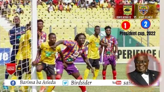 Hearts of Oak vs Asante Kotoko President cup 2022