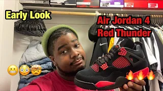 Air Jordan 4 Red Thunder Review | Real VS Fake comparison