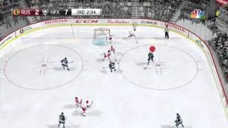 NHL™ 16 one-timer from a knee making it 8-2