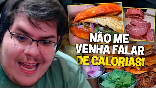 CASIMIRO REAGE: TACOS E HAMBÚRGUER DE COSTELA NA COREIA (E TOME PIMENTA) | Cortes do Casimito