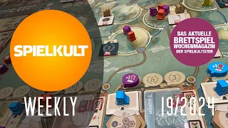 Weekly 19/2024 // Brettspiel-Reviews, Spieletreff, Vorschau