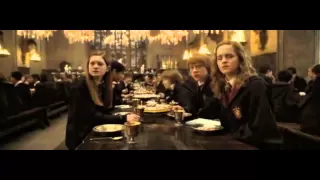 HP6: Hermione "Will you stop eating?!"