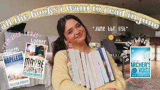 MY JUNE TBR LIST🌞✨🌊 all the books i want to read in june! *summer reads*