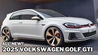 FINALLY! 2025 Volkswagen Golf GTI New Model Reveal - FIRST LOOK: Interior, Exterior