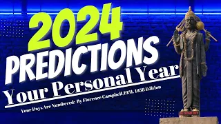 2024 Personal Year predictions - Divine lessons as predicted by Florence Campbell