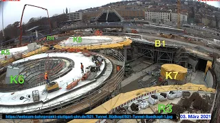 Übersichtskarte mit Betonage R4 | 3.3.2021 | #S21 #stuttgart21