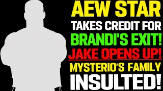 WWE News! AEW Star Takes Credit For Brandi Rhodes' Exit! WWE Insulted Mysterio’s Family! AEW News!