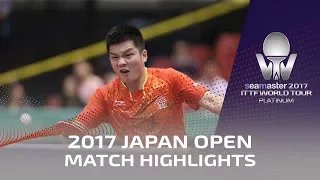 2017 Japan Open | Highlights Ma Long vs Fan Zhendong (Final)