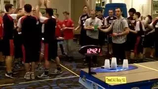 Overall Timed 3-6-3 Sport Stacking World Record 12.421 (All Stars)