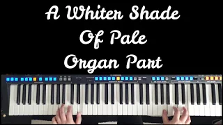 A Whiter Shade of Pale / Procul Harum / Cover / OrganPart / live played on my Genos