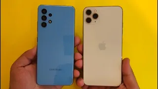 iPhone 11 Pro Max vs Samsung Galaxy A32