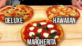 Thin Crust Pizza in 5 MINUTES??? | Easy Pizza Recipe Hack