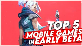 Top 5 Mobile Games that will NOT come in 2022! Early Beta Android and iOS