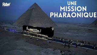 La barque solaire de Khéops transférée au Grand Musée Égyptien !