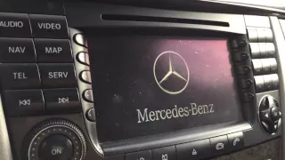 How to change Mercedes benz logo w211 comand