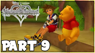 Kingdom Hearts Re:Chain of Memories Walkthrough PART 9 - 100 Acre Woods (PS4 1080p)