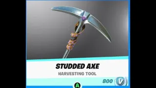 THE STUDDED AXE IS IN THE ITEM SHOP! (Item Shop Review)
