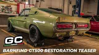 Barnfind 67' Shelby GT500 Restoration Part I Teaser