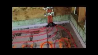 PEX Tubing Layout and Install for In-Slab Radiant Heat