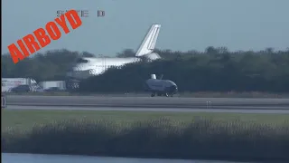 X-37B Orbital Test Vehicle Landing Kennedy Space Center