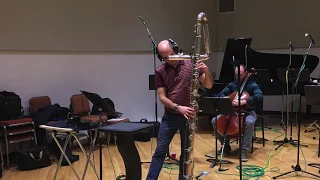 Contrabass flute improvisation