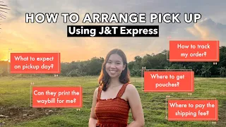 How to Arrange Pick Up Using J&T Express in 2023 (Philippines) / Step by Step | Ericka Javate