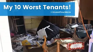 My 10 Scariest Tenants Ever Halloween Special!