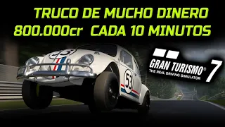 Gran Turismo 7 - Truco dinero 800.000cr cada 10m