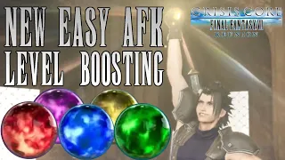 NEW AFK MATERIA LEVEL BOOSTING EARLY GAME! Experience farm. Final Fantasy Crisis Core Reunion