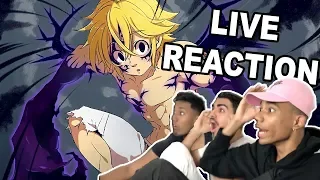 MELIODAS ROI DES DEMONS - SEVEN DEADLY SINS S02 EP19 - LIVE REACTION FR