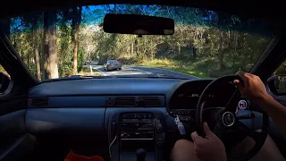 POV Sunday Drive - Toyota Soarer 1JZ (Turbo and Exhaust Sounds)